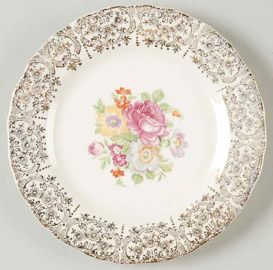 Lady Marianne (USA) Bread & Butter Plate by Nasco China (USA)-1