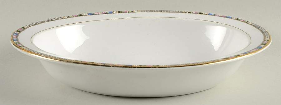 La Rosa 10" Oval Vegetable Bowl by National China (USA)-1
