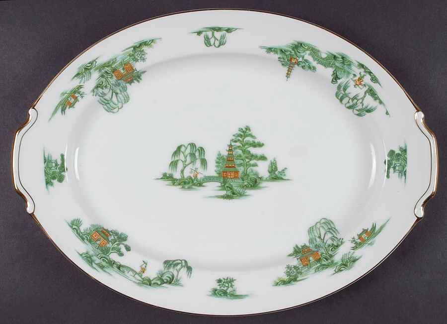 NAR20 12" Oval Serving Platter by Narumi-1