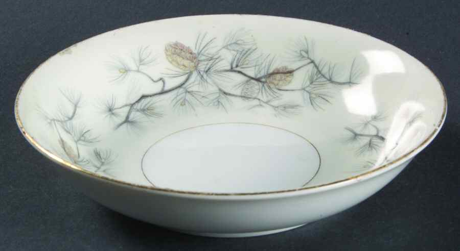 Olympia (Pine Cones) Fruit/Dessert (Sauce) Bowl by Narumi-1