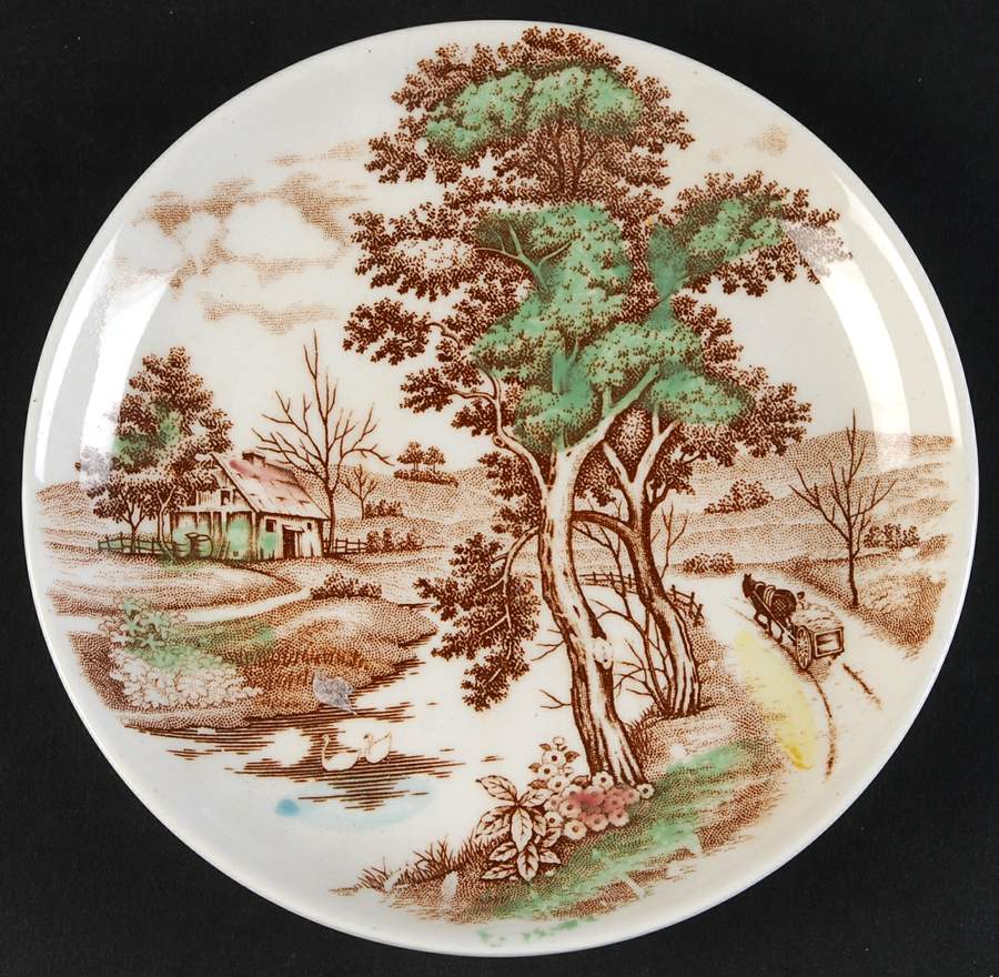 Countryside (Japan) Bread & Butter Plate by Nasco (Japan)-1