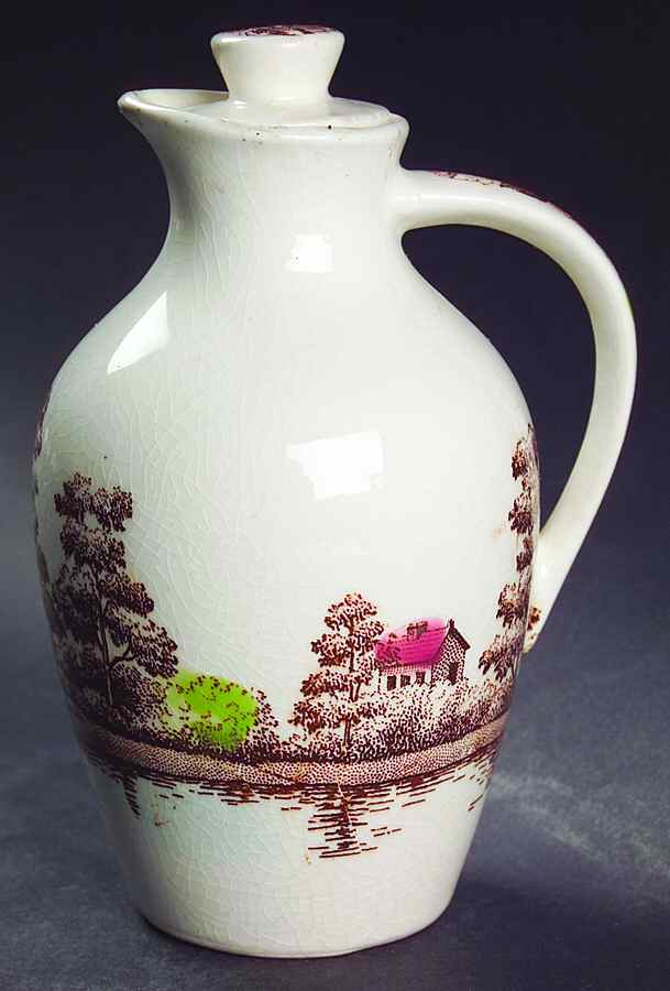 Holiday Oil Cruet and Stopper by Nasco (Japan)-1