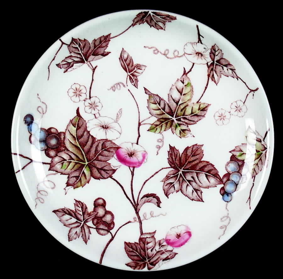 Morning Glory Bread & Butter Plate by Nasco (Japan)-1