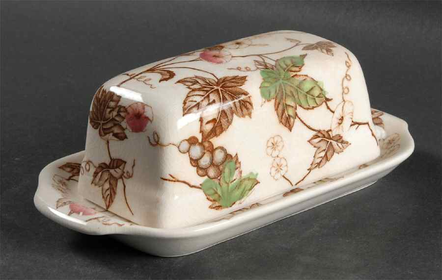 Morning Glory 1/4 Lb Covered Butter by Nasco (Japan)-1
