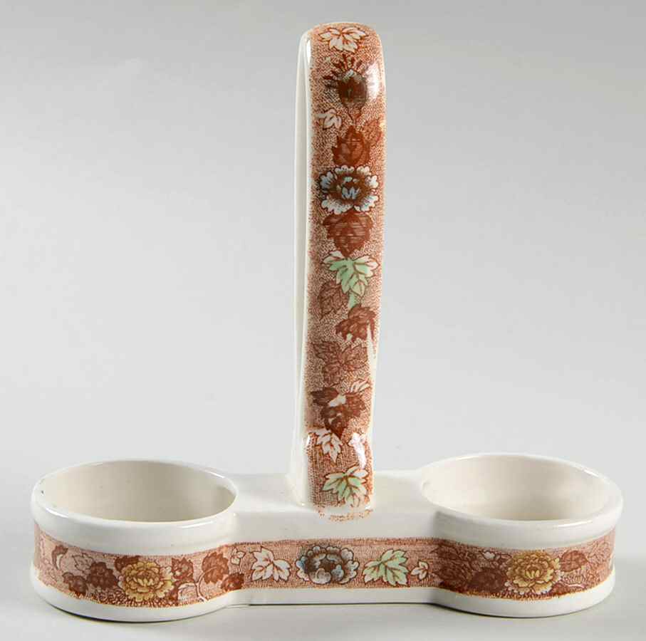 Mountain Woodland Tray for Vinegar and Oil Tray Set by Nasco (Japan)-1
