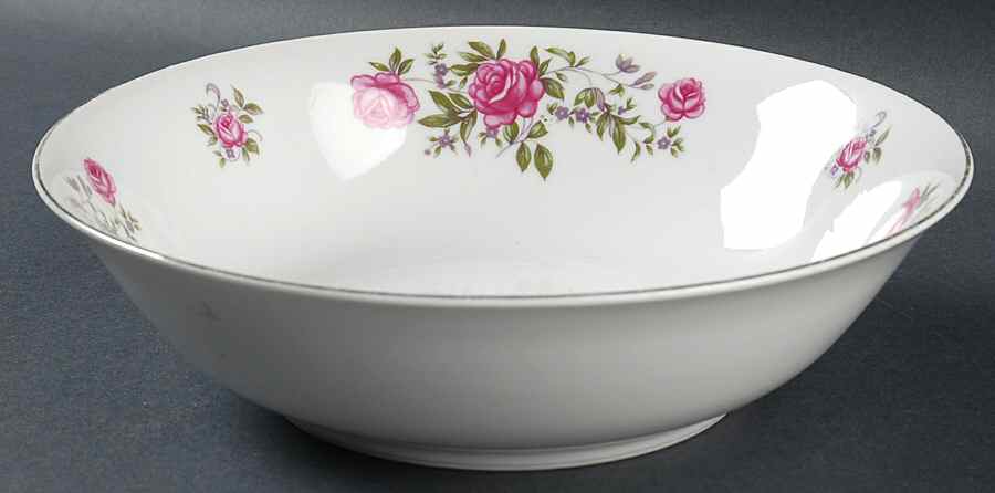 Rose Ann 9" Round Vegetable Bowl by Nasco (Japan)-1