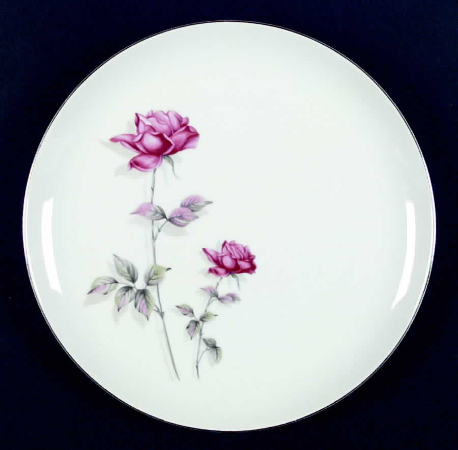 Rose Bramble Dinner Plate by Nasco (Japan)-1