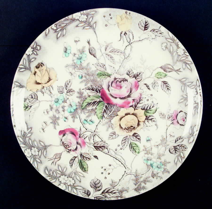 Rosevine Dinner Plate by Nasco (Japan)-1
