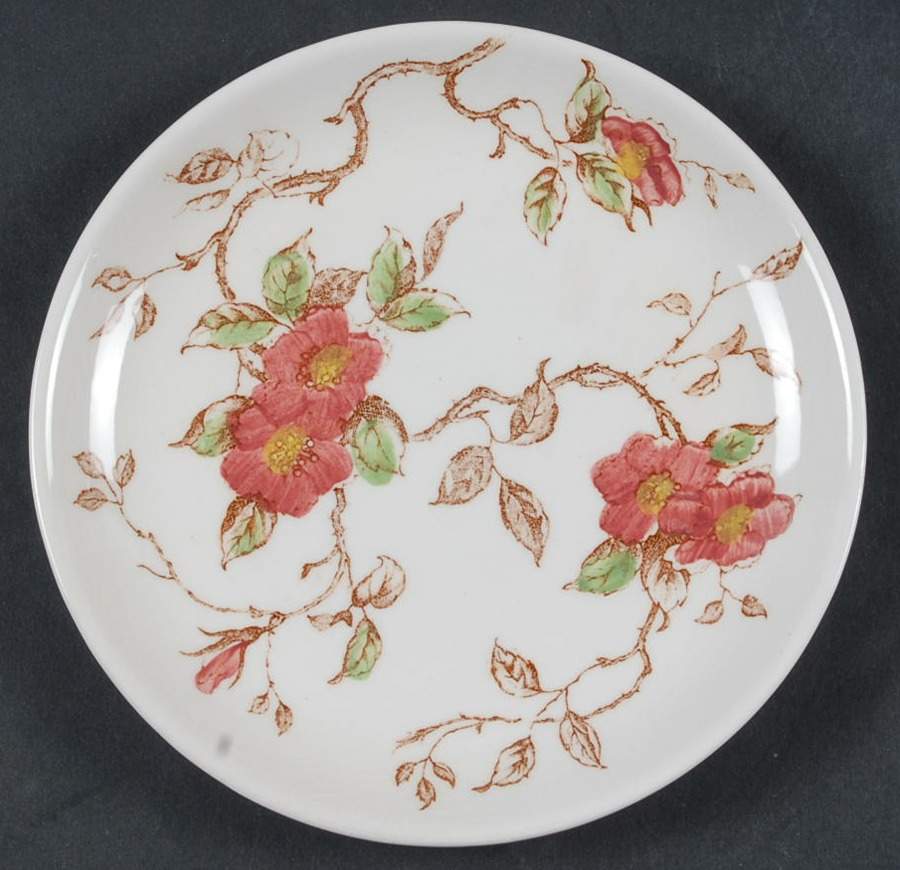 Springtime Bread & Butter Plate by Nasco (Japan)-1