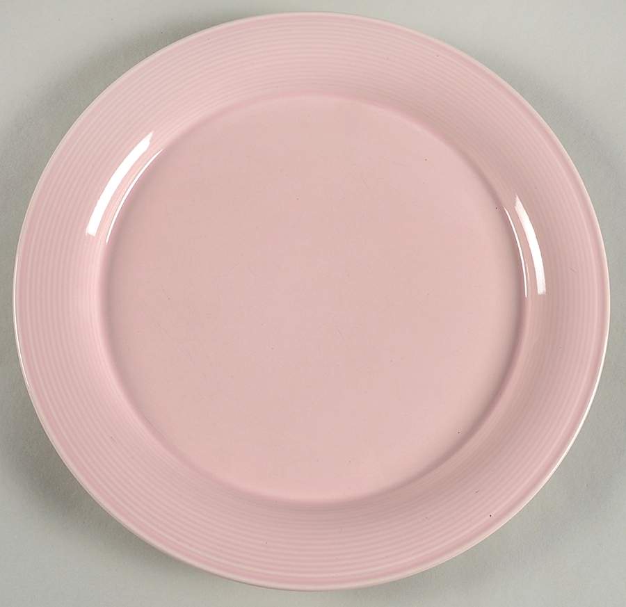 Solid Color Light Rose Dinner Plate by Nancy Calhoun-1