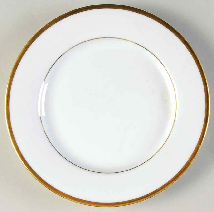 Band of Gold Bread & Butter Plate/Gravy Underplate by Nikko-1
