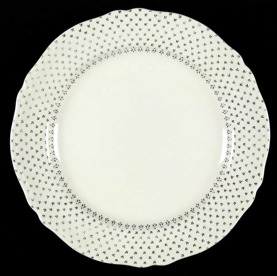 Calico Prints Blue Dinner Plate by Nikko-1