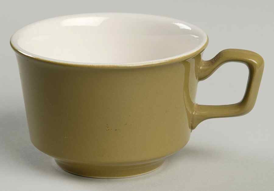 Chartreuse Flat Cup by Nikko-1