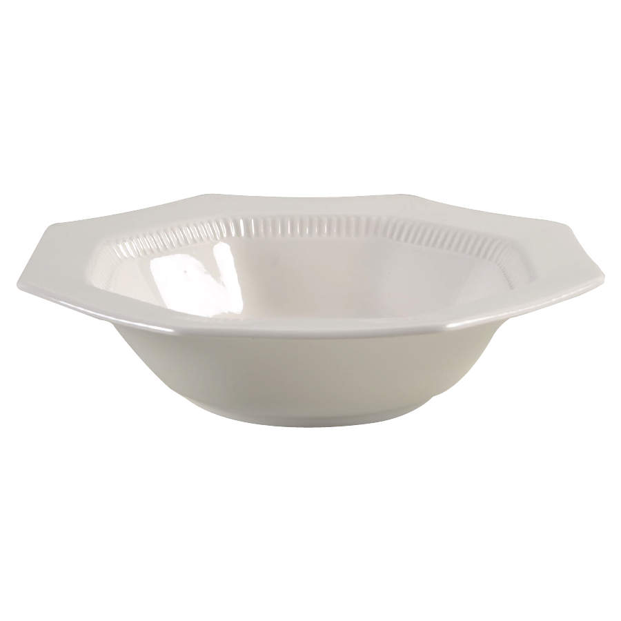 Classic White 9" Round Vegetable Bowl by Nikko-1