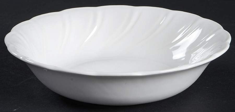 Crown White Fruit/Dessert (Sauce) Bowl by Nikko-1