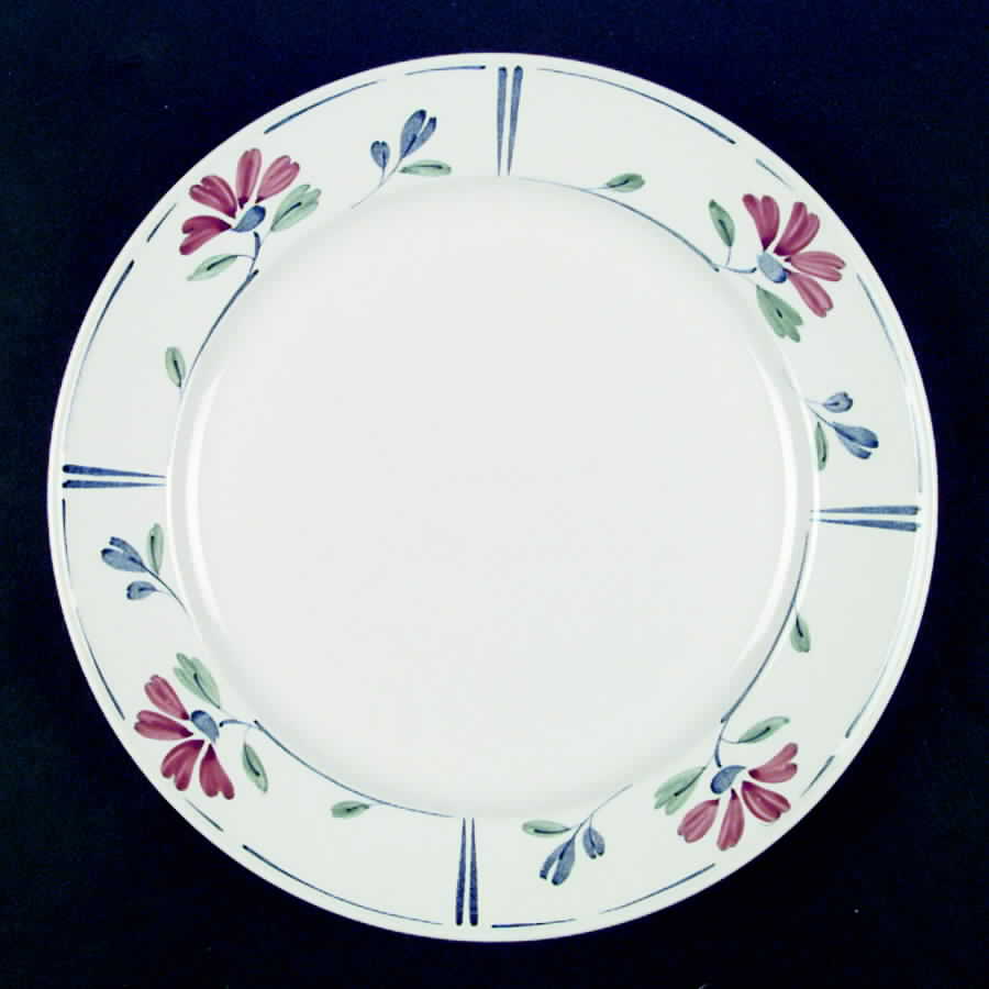 Country Floral Dinner Plate by Nikko-1