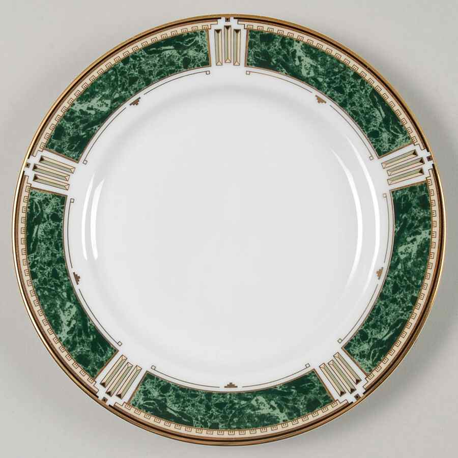 Crown Jewel Bread & Butter Plate by Nikko-1