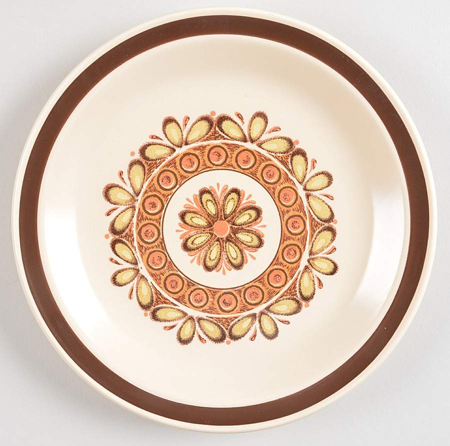 Desert Sand Salad Plate by Nikko-1