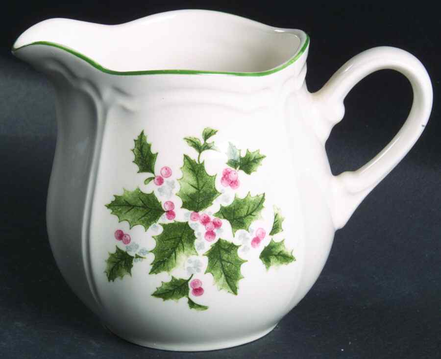 Festive Holly Creamer by Nikko-1