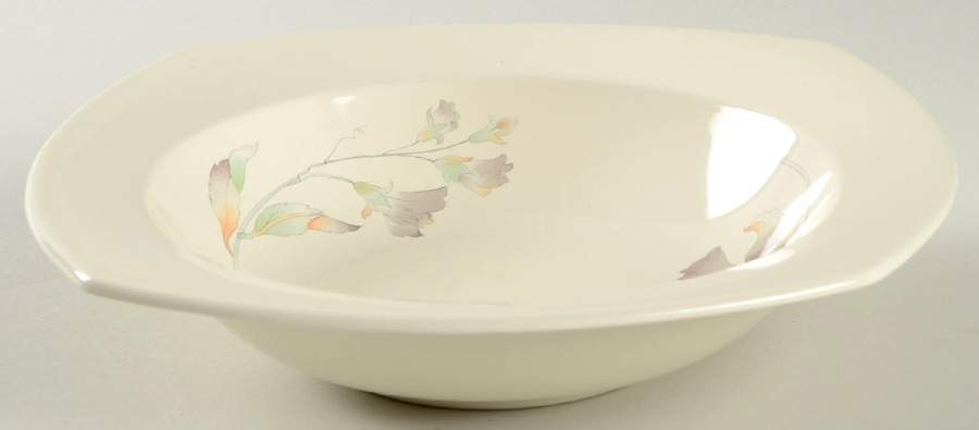 Flower Bells Rim Soup Bowl by Nikko-1
