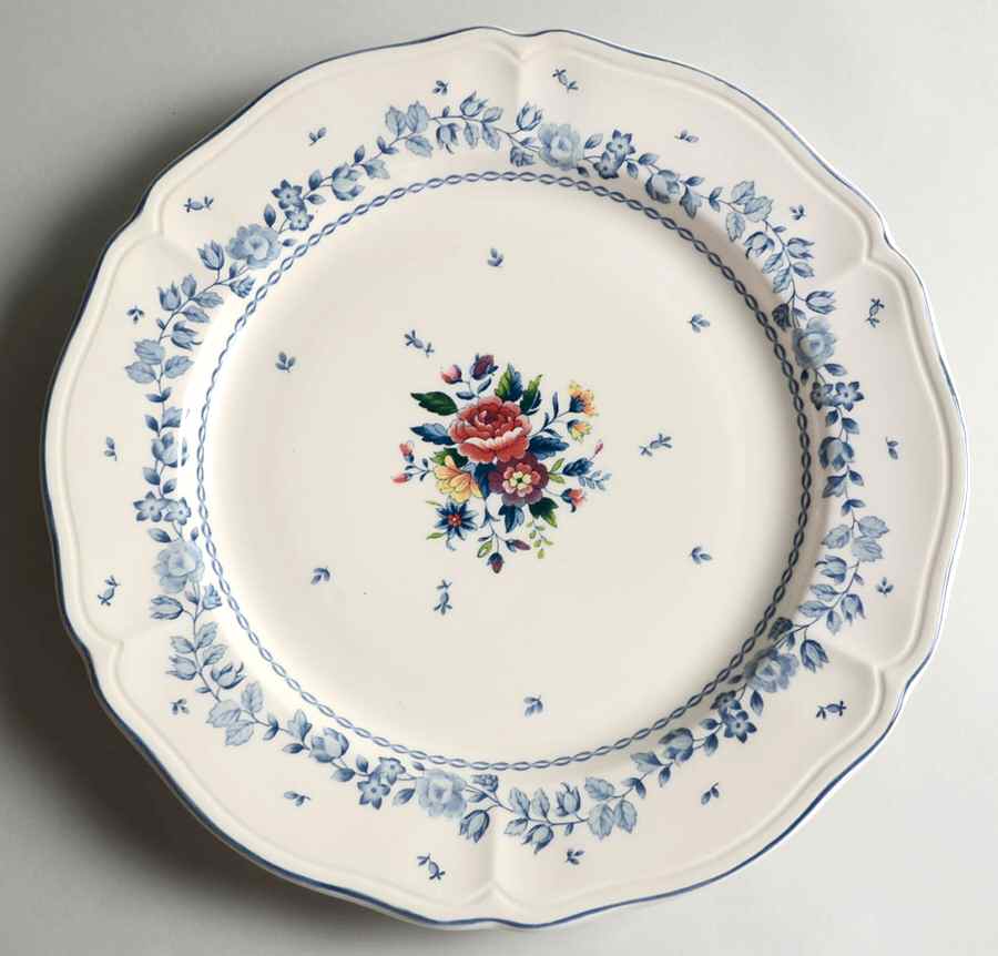 Flower Garden 12" Chop Plate (Round Platter) by Nikko-1