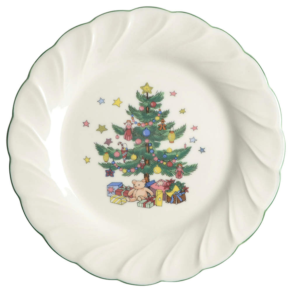 Happy Holidays Salad Plate by Nikko-1