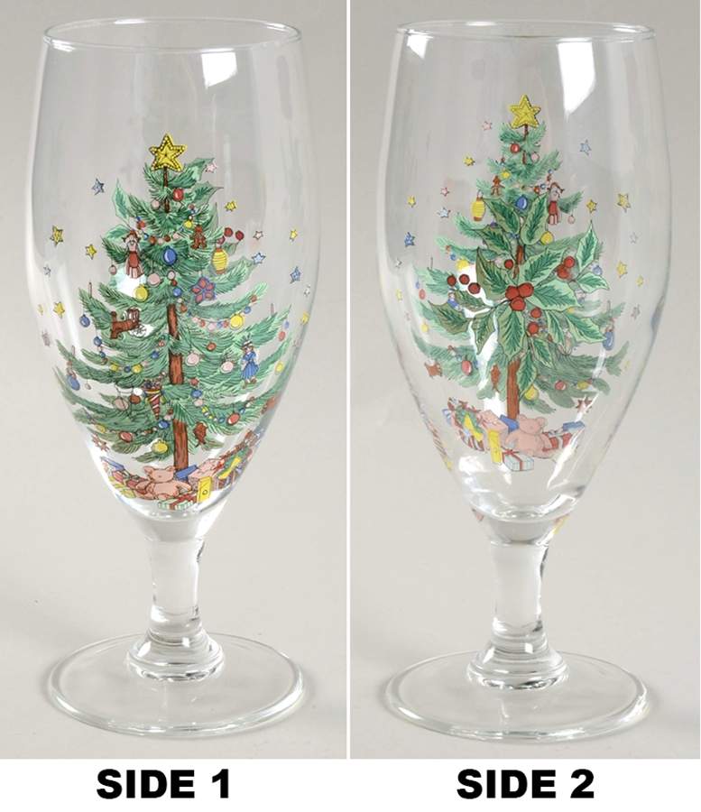 Happy Holidays 16 Oz Glassware Iced Tea by Nikko-1