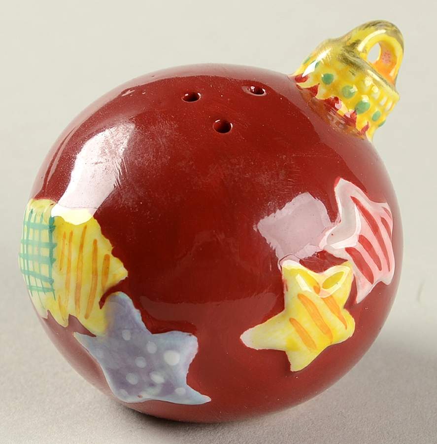 Happy Holidays Figural Pepper Shaker by Nikko-1