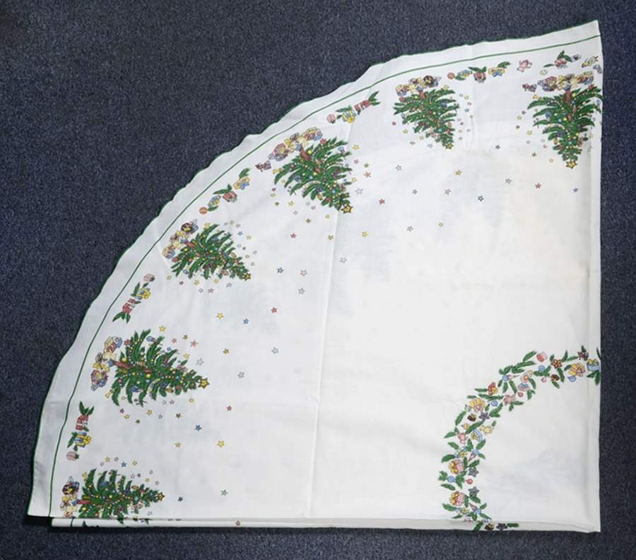 Happy Holidays 70" Round Tablecloth by Nikko-1