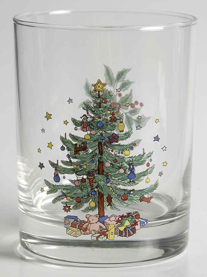 Happy Holidays 12 Oz Glassware Double Old Fashioned by Nikko-1