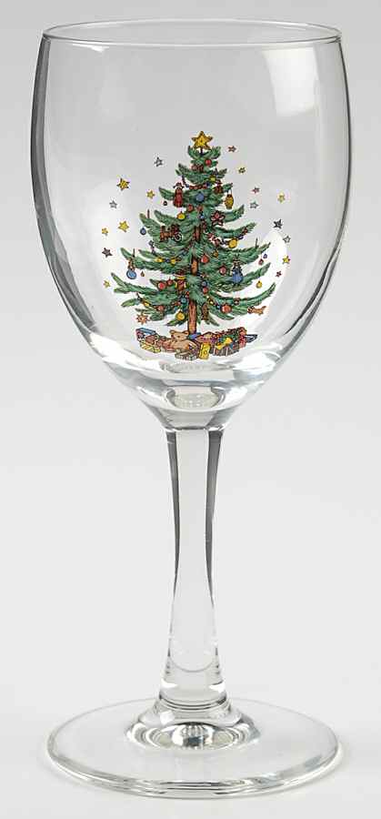 Happy Holidays 8 Oz Glassware Goblet by Nikko-1