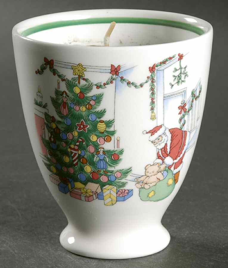 Happy Holidays Votive Candleholder by Nikko-1