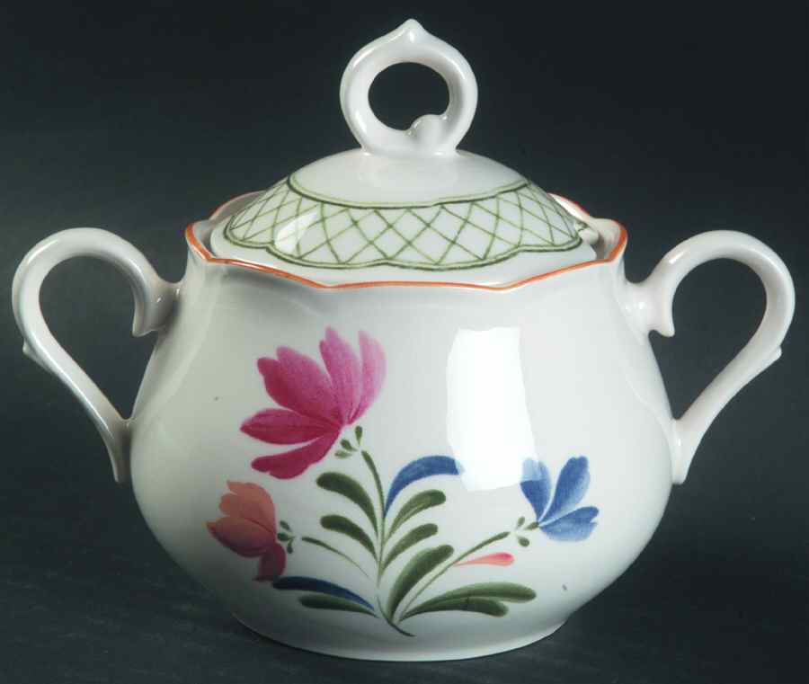 Hampton Sugar Bowl & Lid by Nikko-1