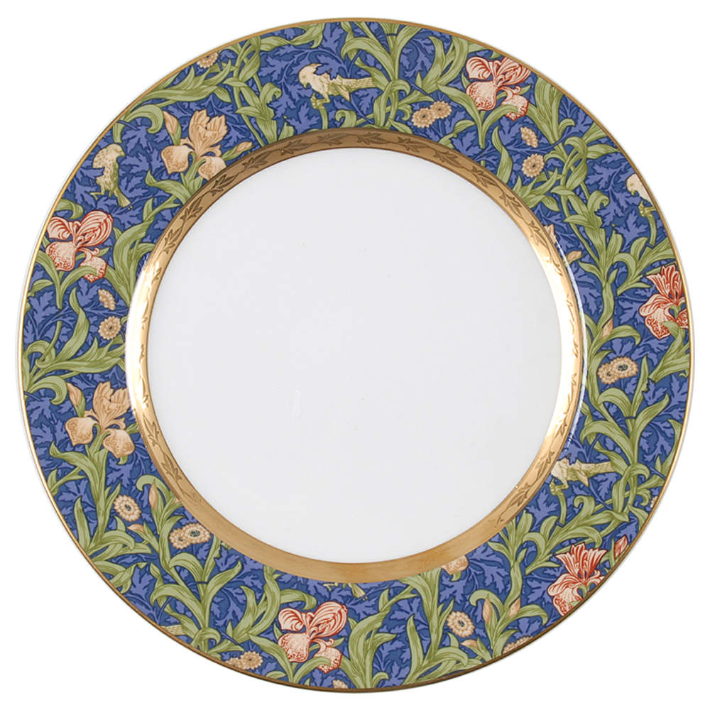 Iris Salad Plate by Nikko-1