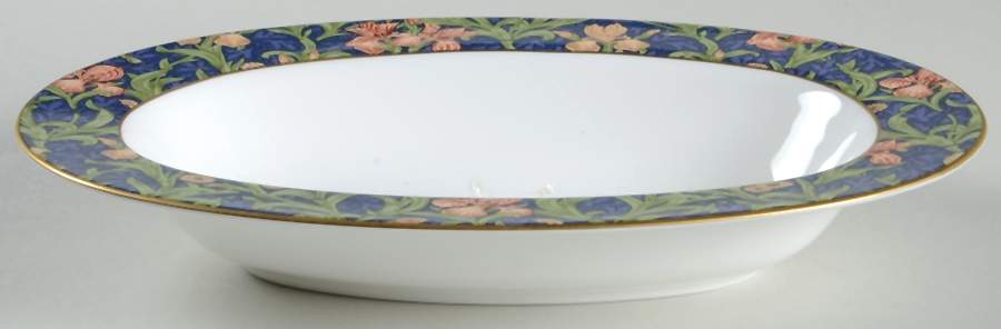 Iris 11" Oval Vegetable Bowl by Nikko-1