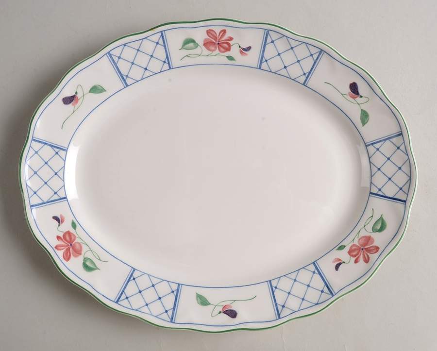 Marseilles 11" Oval Serving Platter by Nikko-1