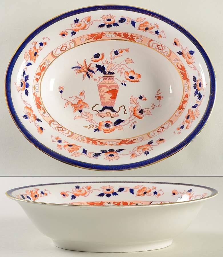NIK29 10" Oval Vegetable Bowl by Nikko-1