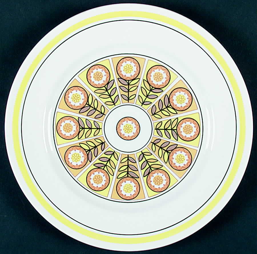 Orbit Dinner Plate by Nikko-1