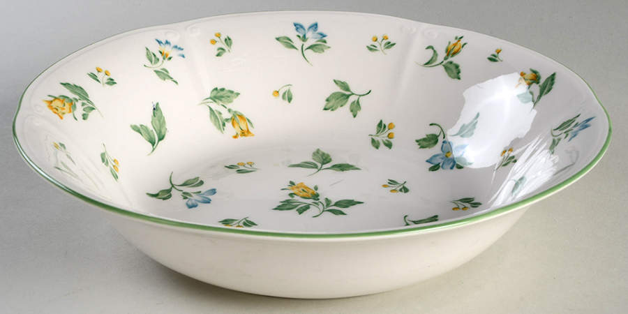 Rambling Rose 9" Round Vegetable Bowl by Nikko-1