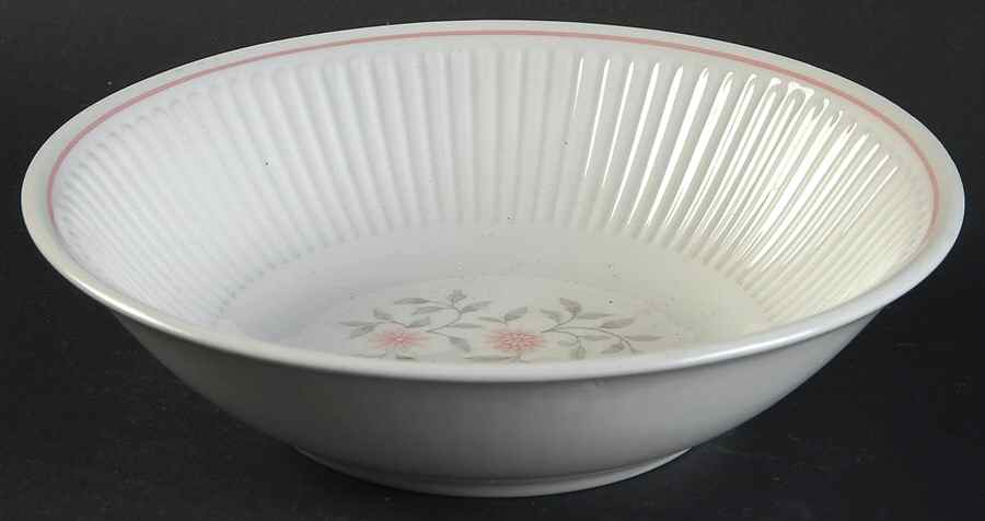 Royal Pink Coupe Cereal Bowl by Nikko-1