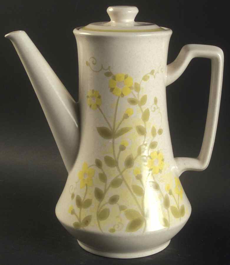 Sunshine Coffee Pot & Lid by Nikko-1