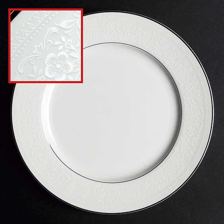 Cluny Lace Dinner Plate by Nitto-1