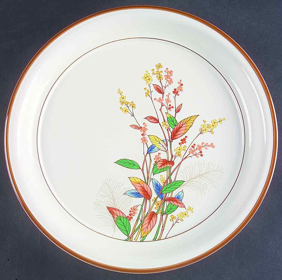 Desert Autumn 12" Chop Plate (Round Platter) by Nitto-1