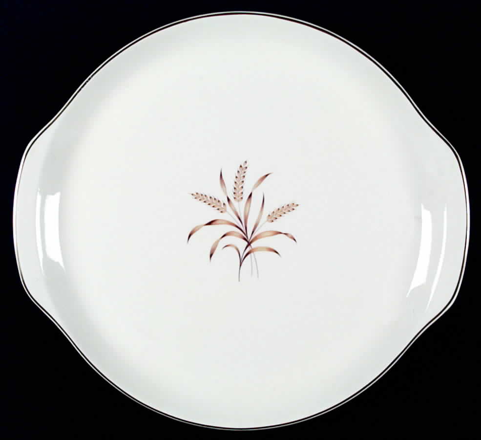 Wheat Handled Cake Plate by Nobility-1