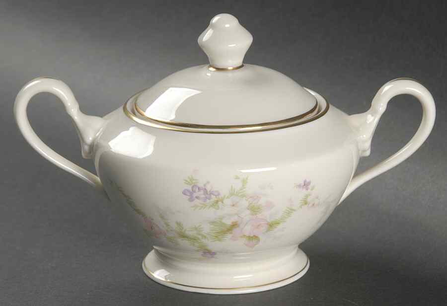 Spring Fantasy Sugar Bowl & Lid by Nobility-1