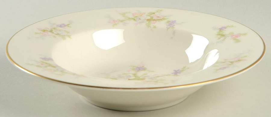 Spring Fantasy Rim Soup Bowl by Nobility-1