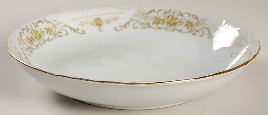 Rose Crest Coupe Soup Bowl by Norleans-1