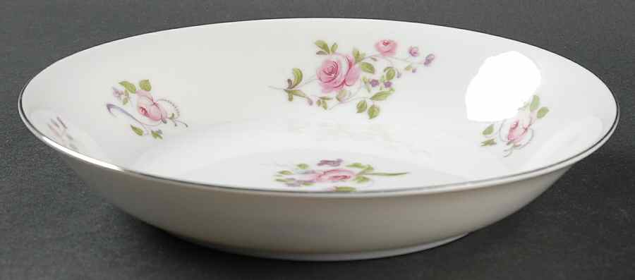 Chelsea Rose Coupe Soup Bowl by Norcrest-1