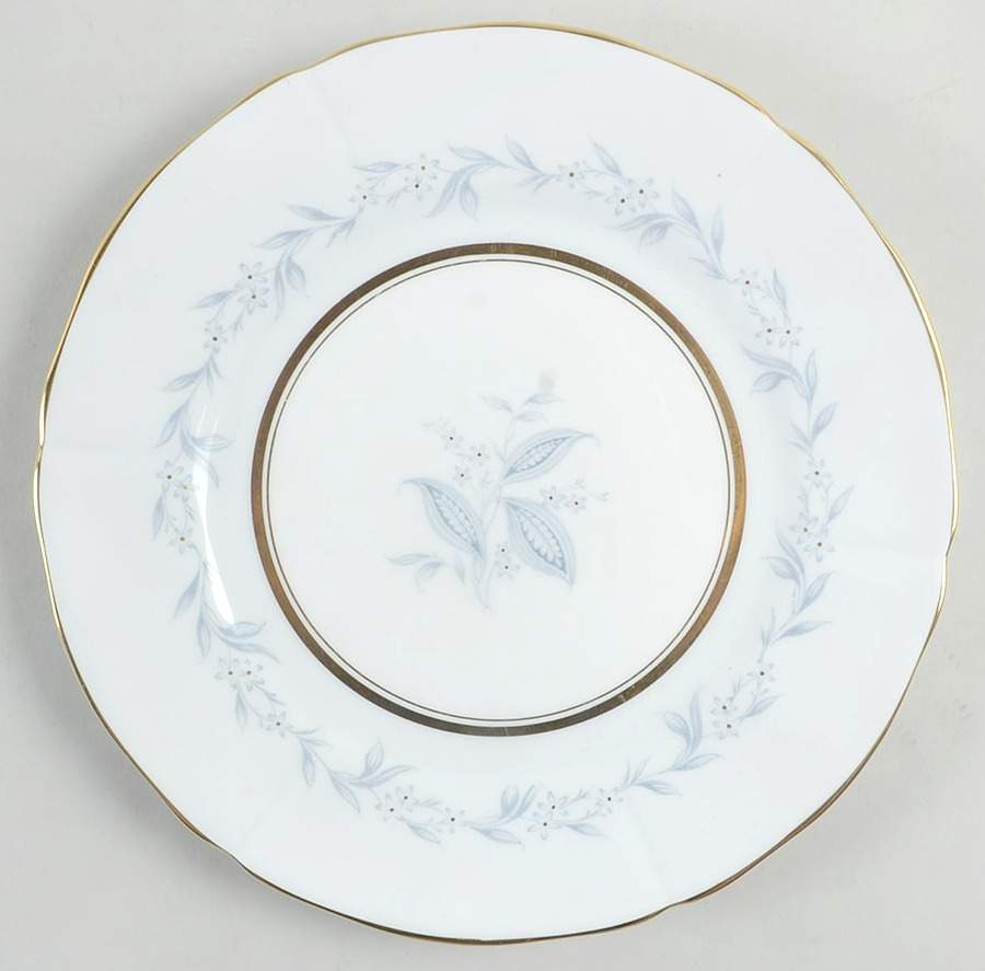 Morning Mist (Scalloped) Dinner Plate by Northumbria-1