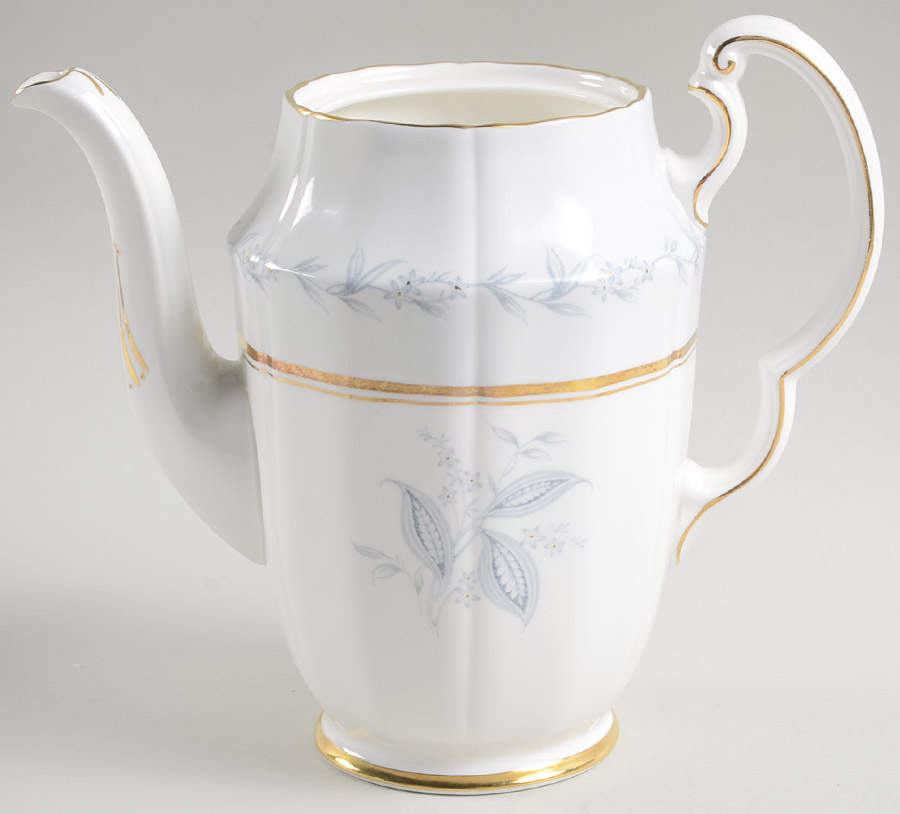 Morning Mist (Scalloped) Coffee Pot No Lid by Northumbria-1